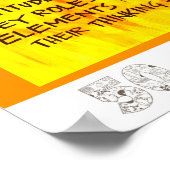 Denken - PZ50-Poster Poster (Ecke)