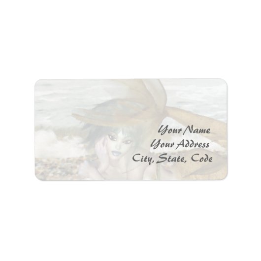 Denken Sie Adressaufkleber (Vorne)