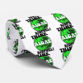 Denken Sie Algenbiologischen brennstoff! Krawatte (Gerollt)