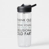 Denken Sie alt und Sie werden alt CamelBak Eddy se Trinkflasche (Links)