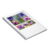 Denken Sie an Anemone Foto Collage Notizblock (Rechte Seite)