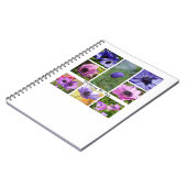Denken Sie an Anemone Foto Collage Notizblock (Linke Seite)