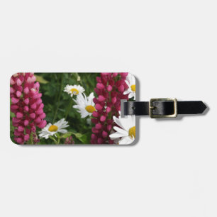 Denken Sie an Blumenblüten Gepäckanhänger