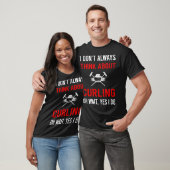 Denken Sie an Curling T-Shirt (Unisex)