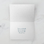 Denken Sie an Daisy Splash Karte (Innenseite)