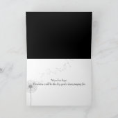 Denken Sie an Dandelion Bunch Karte (Innenseite)