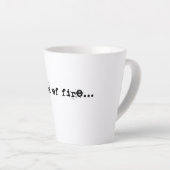 Denken Sie an das Brandurteil Milchtasse (Rechte Ecke)