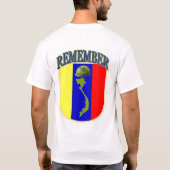 Denken Sie an das Logo von Viet Nam T-Shirt (Rückseite)