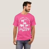 Denken Sie an das Puzzling Jigsaw Puzzle T-Shirt (Vorne ganz)