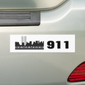 Denken Sie an den Autoaufkleber 911 (Auf Auto)