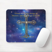 Denken Sie an den Himmel Mousepad (Mit Mouse)