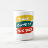 Denken Sie an den Kasten Kaffeetasse (Mittel)