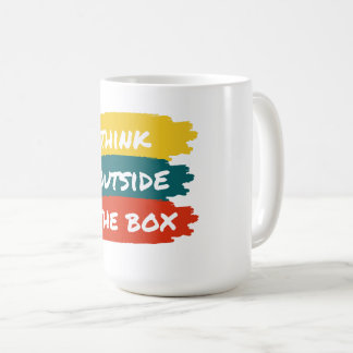 Denken Sie an den Kasten Kaffeetasse