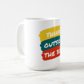 Denken Sie an den Kasten Kaffeetasse (Vorderseite Links)