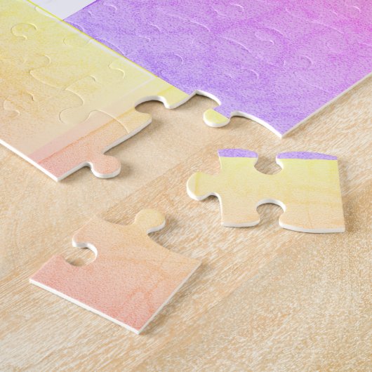 Denken Sie an den Regenbogen Puzzle (Seite)