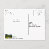 Denken Sie an den Shoshone River North Fork an Ihr Postkarte (Rückseite)