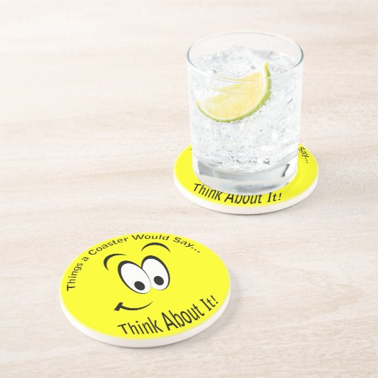 Denken Sie an den Untersetzer (Seite)