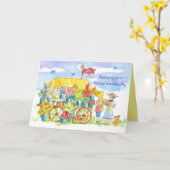 Denken Sie an die Frauen am Nationalfreundschaftst Karte (Gelbe Blume)