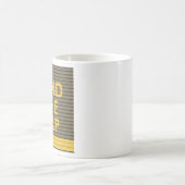 Denken Sie an die Lücke 1 Kaffeetasse (Mittel)