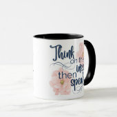 Denken Sie an die lustige hübsche Tasse im Inneren (VorderseiteRechts)