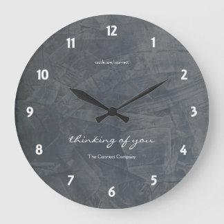 Denken Sie an die spät drainierte Uhr