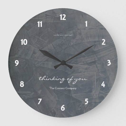 Denken Sie an die spät drainierte Uhr (Vorderseite)