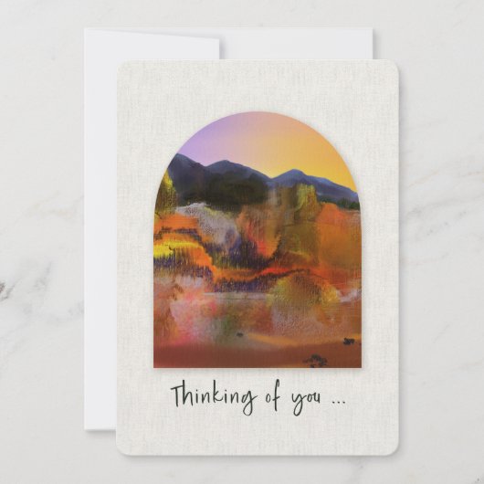 Denken Sie an die südwestliche Landschaft (Vorderseite)