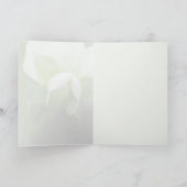 Denken Sie an die Vorlage Ihrer Karte, anpassbar (Innenseite)