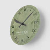 Denken Sie an die Wall-Uhr Runde Wanduhr (Winkel)