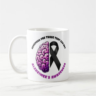 Denken Sie an diejenigen, die nicht ALZ's Bewussts Kaffeetasse
