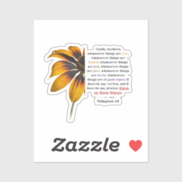 Denken Sie an diese Dinge Aufkleber