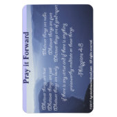 Denken Sie an diese Dinge Biokonzept Magnet (Vertikal)