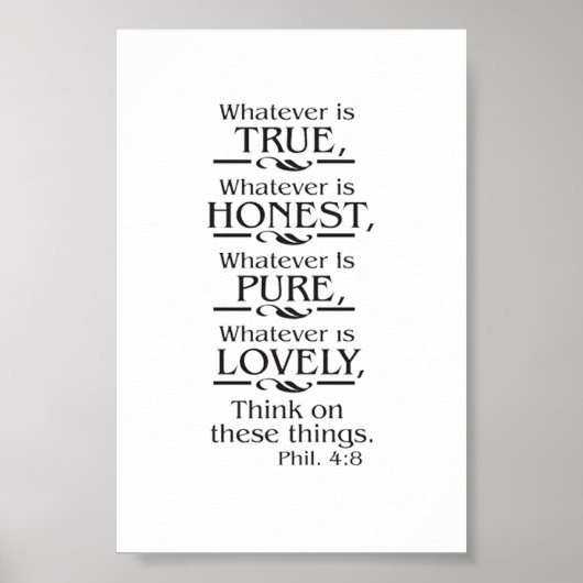 Denken Sie an diese Dinge Poster (Vorne)