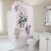 Denken Sie an diese Dinge-Schrift Duschvorhang (Beispiel)