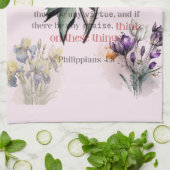 Denken Sie an diese Dinge-Schrift Geschirrtuch (Gefaltet)