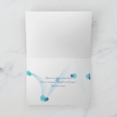 Denken Sie an ein Fenster mit weißem Leuchtturm Karte (Innenseite)