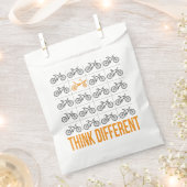 Denken Sie an einen anderen Radfahrer des Liegefah Geschenktütchen (Ausgeschnitten)
