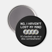 Denken Sie an einen Festplattenmagnet Magnet (Vorderseite/Rückseite)