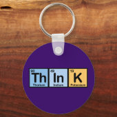 Denken Sie an Elemente Schlüsselanhänger (Vorderseite)
