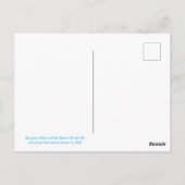 Denken Sie an Freunde Postkarte (Rückseite)