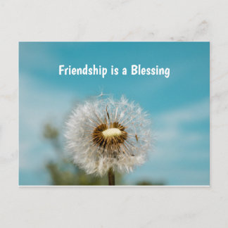 Denken Sie an Freunde Postkarte