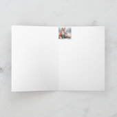 Denken Sie an Füchse Tierwelt Natur Kunst Karte (Innenseite)