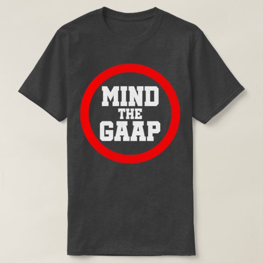 Denken Sie an GAAP T-Shirt (Design vorne)