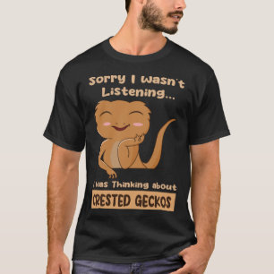 Denken Sie an gezückte Geckos Reptile Lizards T-Shirt