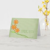 Denken Sie an Grußkarten Karte (Gelbe Blume)