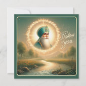 Denken Sie an Guru Nanak Blessings Karte (Vorderseite)