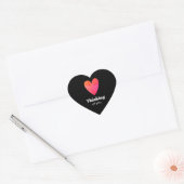 Denken Sie an Heart Sticker (Umschlag)