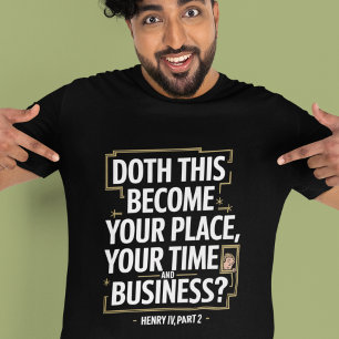 Denken Sie an Ihr eigenes Unternehmen: Funny Zitat T-Shirt