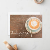 Denken Sie an Ihr Foto Mitteilungskarte (Vorderseite/Rückseite Beispiel)