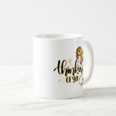 Denken Sie an Ihr Funny Halloween Voodoo Doll Kaffeetasse (VorderseiteRechts)